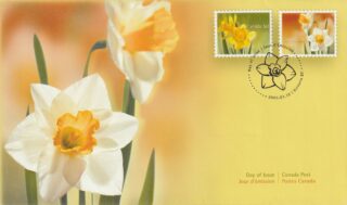 2005 Canada #2092 - 2093 Daffodils FDC