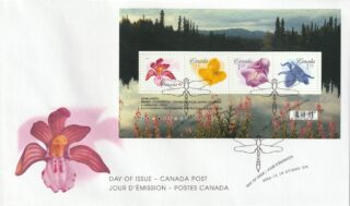 2006 Canada #2194 Flower Definitives FDC