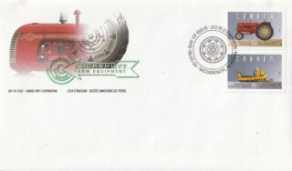 1995 Canada #1552a & 1552b Historic Land Vehicles - 3 FDC