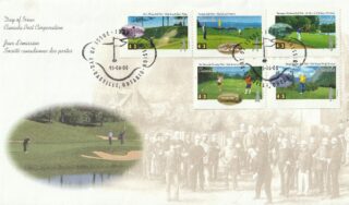 1995 Canada #1553 - 1557 Golf In Canada FDC