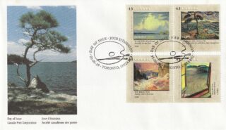 1995 Canada #1560a - 1560d Group of Seven FDC