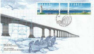 1997 Canada #1646a Confederation Bridge FDC
