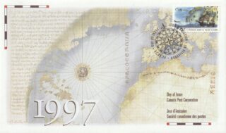 1997 Canada #1649 John Cabot FDC
