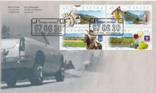 1997 Canada #1653a Scenic Highways FDC