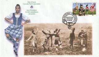 1997 Canada #1655 Highland Games FDC