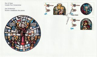 1997 Canada #1669 - 1671 Christmas (Madonna and Child) FDC