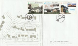 1998 Canada #1755g - 1755i Canadian Housing FDC