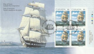 1999 Canada #1779 The Marco Polo under full sailFDC