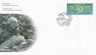 1999 Canada #1806 Universal Postal Union 125th Anniversary FDC