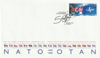 1999 Canada #1809 NATO FDC