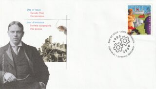 2000 Canada #1866 Department of Labour Centennial 1900 to 2000 FDC
