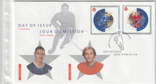 2002 Canada #1935 NHL All Stars FDC