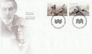 2002 Canada #1955a Sculptors FDC