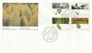 1990 Canada #1286a Majestic Forests of Canada FDC