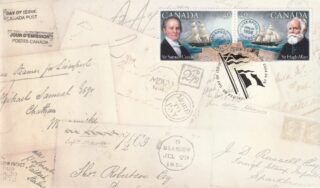 2004 Canada #2042a Pioneers of Transatlantic Mail Service FDC