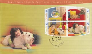 2004 Canada #2060a Pets FDC