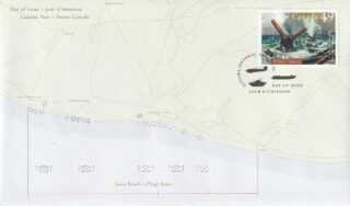 2004 Canada #2043 D-Day Invasion 60th Anniversary FDC