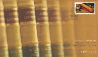 2007 Canada #2228 Law Society of Alberta Centenary FDC