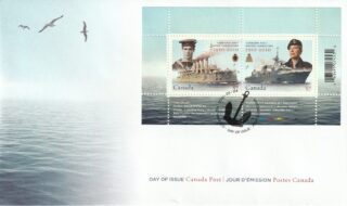 2010 Canada #2384 Canadian Navy Centennial FDC