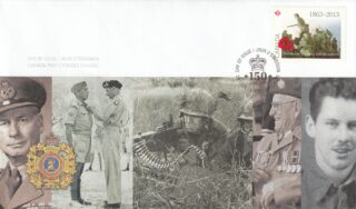 2013 Canada #2684 The Hastings and Prince Edward Regiment FDC