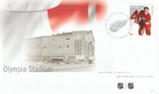 2014 Canada #2787f Original Six - Red Kelly FDC
