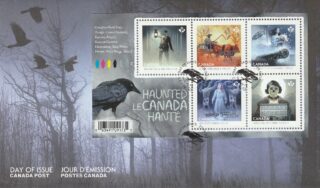 2015 Canada #2860 Haunted Canada - 2 FDC