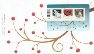 2017 Canada #3045 Christmas Animals FDC