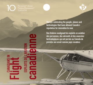 2022 Canada #3360a Canadians in Flight Booklet