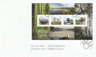 2012 Canada #2504 Baby Wildlife FDC