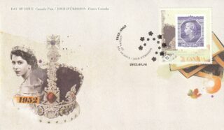 2012 Canada #2513 Queen Elizabeth II Diamond Jubilee, Crown FDC