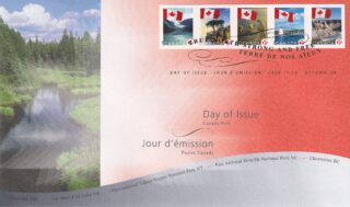 2006 Canada #2189 - 2193 Flags over .... FDC