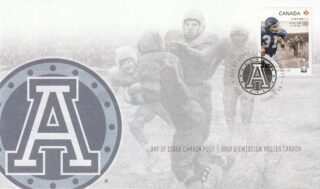 2012 Canada #2575 Toronto Argonauts Michael Clemons (1965-), 'The Mud Bowl' FDC