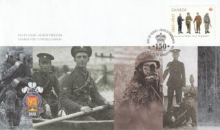 2012 Canada #2580 The Royal Regiment of Canada FDC