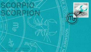 2012 Canada #2456 Signs of the Zodiac - Scorpio: The Scorpion FDC