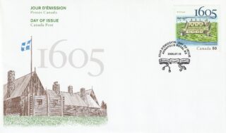 2005 Canada #2115 Port-Royal 1605 - 2005 Samuel de Champlain's Drawing of Settlement FDC
