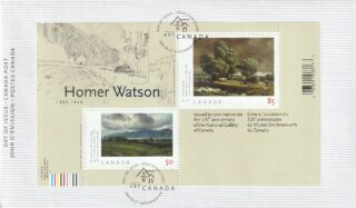 2005 Canada #2110 Art Canada: Homer Watson FDC