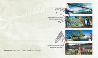 2005 Canada #2103a Canadian Bridges FDC