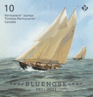 2021 Canada #3295a Bluenose (1921 - 2021) Booklet