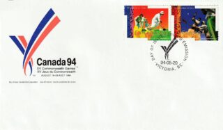 1994 Canada #1518a XV Commonwealth Games FDC