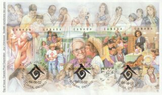1994 Canada #1523 United Nations International Year of the Family FDC