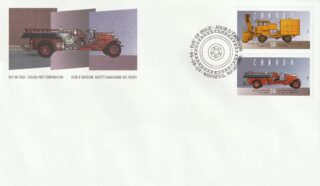 1994 Canada #1527c & 1527d Historic Public Service Vehicles - 2 FDC