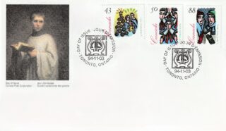 1994 Canada #1533 – 1535 Christmas Carolling FDC