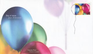 2006 Canada #2146 Balloons FDC