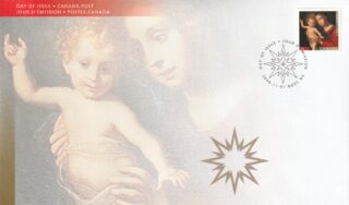 2006 Canada #2183 Madonna and Child, by Antoine-Sébastien Falardeau (1822-1889) FDC