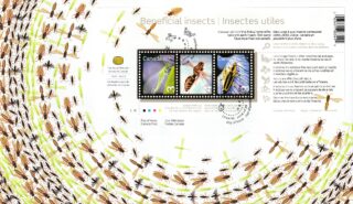 2012 Canada #2409b Beneficial Insects FDC