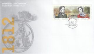 1993 Canada #2651a The War of 1812 FDC