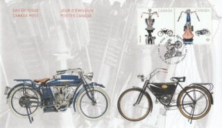 2013 Canada #2646a - 2646b Motorcycles FDC