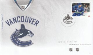 2013 Canada #2670 Canadian NHL Team Jerseys: Vancouver Canucks FDC