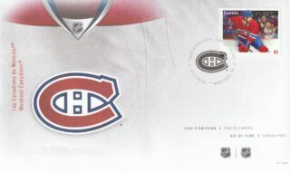 2013 Canada #2671 Canadian NHL Team Jerseys: Montreal Canadiens FDC