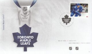 2013 Canada #2676 Canadian NHL Team Jerseys: Toronto Maple Leafs FDC